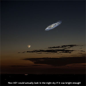 Andromeda-galaxen halssmycke